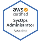 AWS SysOps Administrator Associate Badge