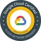 Google Professional Cloud Network Engineer Badge
